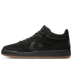 Converse Cons Fastbreak Mid 'Al Davis' (Black/Black/Gum) - Size: 9.5  Near Mint